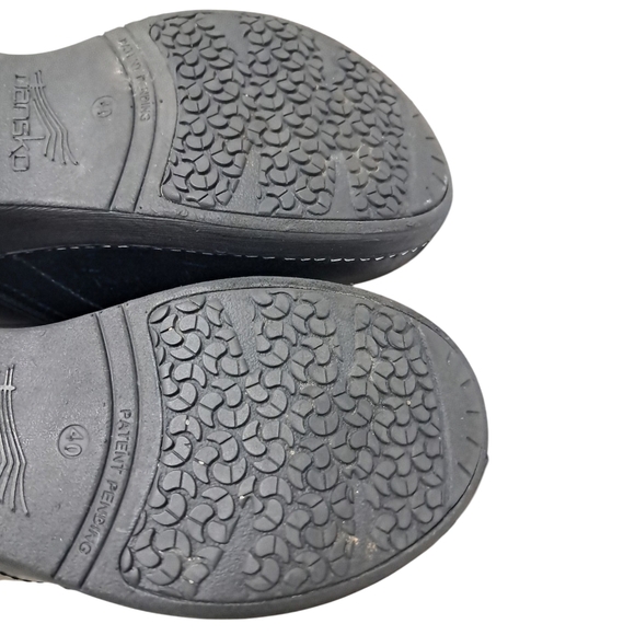 Dansko Black Professional Slip-On Clogs Size 40 Wide EU - Picture 15 of 16